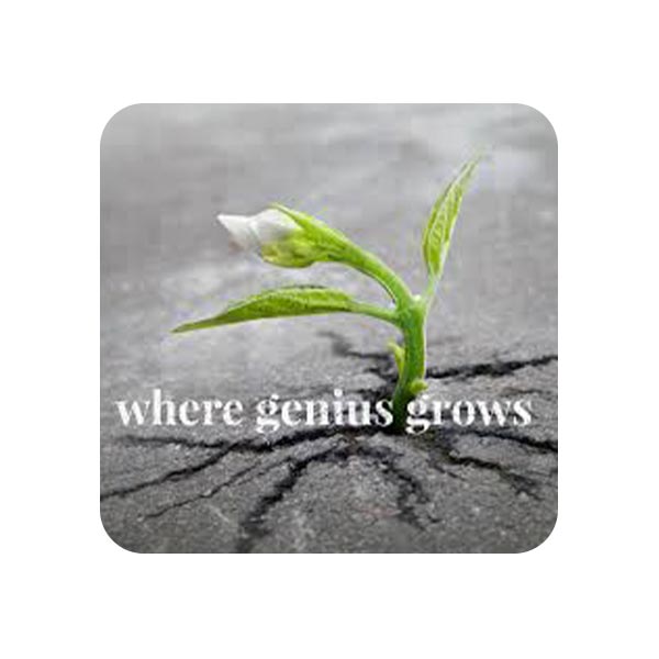 TREC DC where genius grows podcast logo